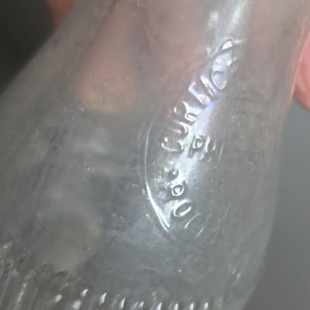1900s Curtice Brothers Glass Bottle Late 1800s Architecture Iron Bracket Fence